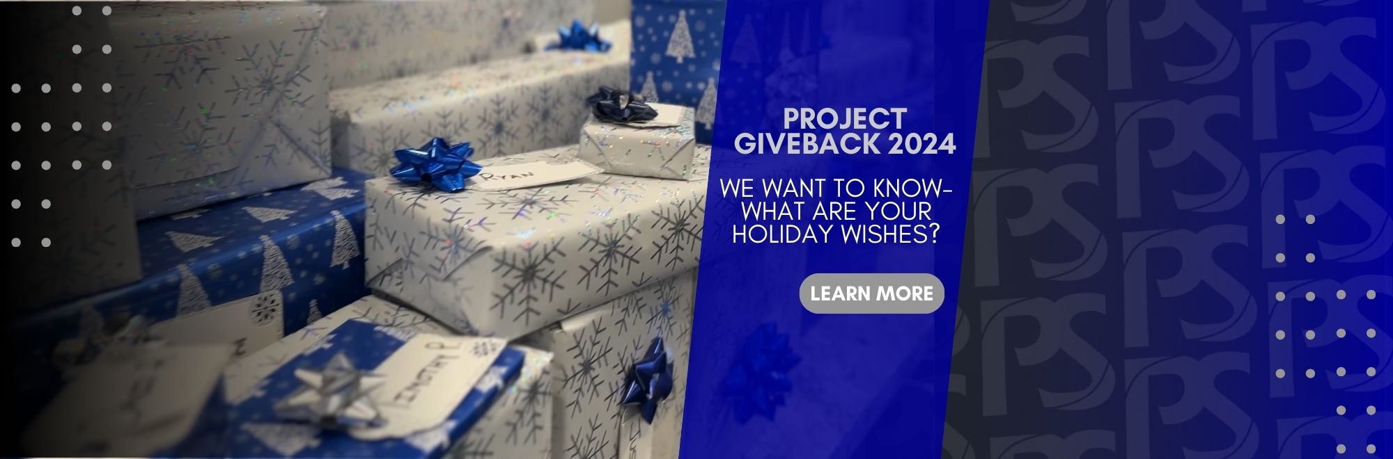 project giveback 2024 we want to know what are your holiday wishes?