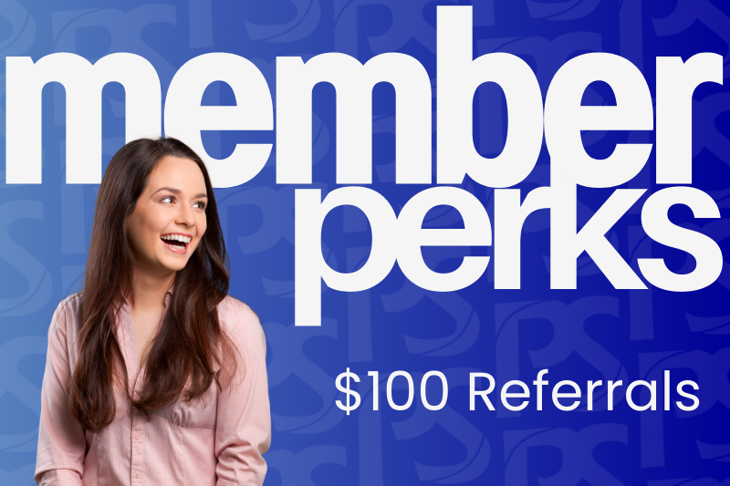 member perks $100 referrals