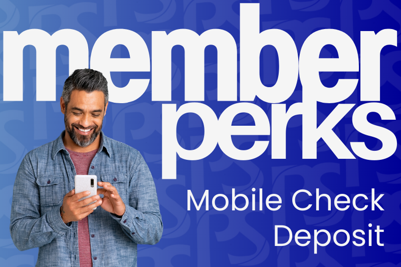 member perks mobile check deposit